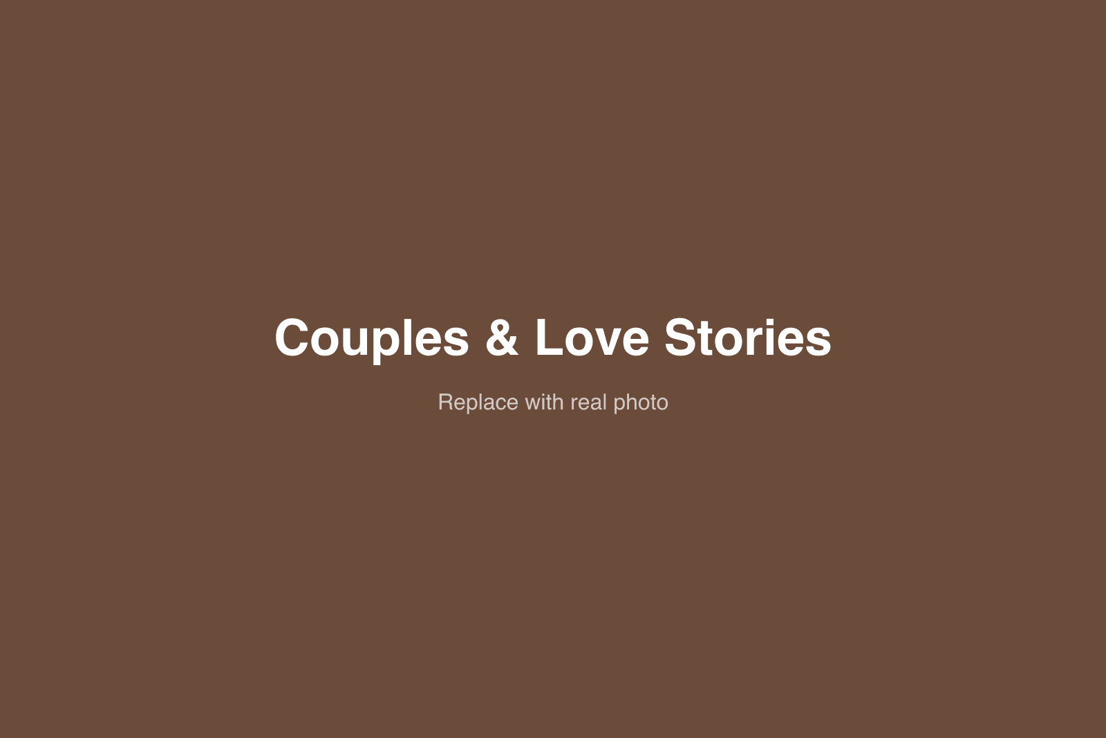 Couples & Love Stories