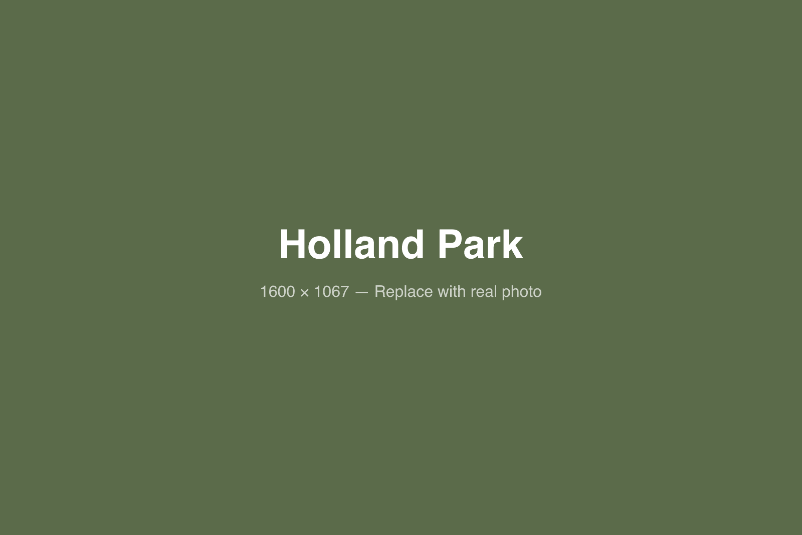 Holland Park